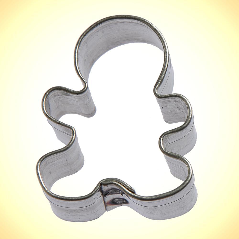 Mini Gingerbread Boy Cookie Cutter - 1.5"