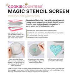 Magic Stencil Screen™ Airbrushing Tool