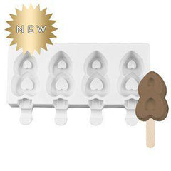 Silicone Heart Drop Mold for Cakesicles