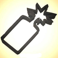 Firecracker Cookie Cutter - 4.5"