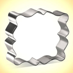 Plaque - Fancy Rectangle - 4"