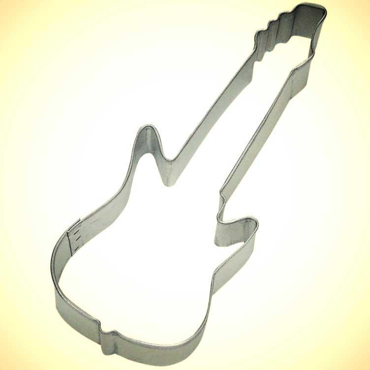 Electric Guitar Cookie Cutter - 5"