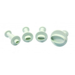 Mini Oval Plunger Cutter set of 4