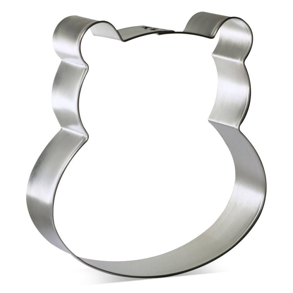 Hippo Face Cookie Cutter 3.75 in