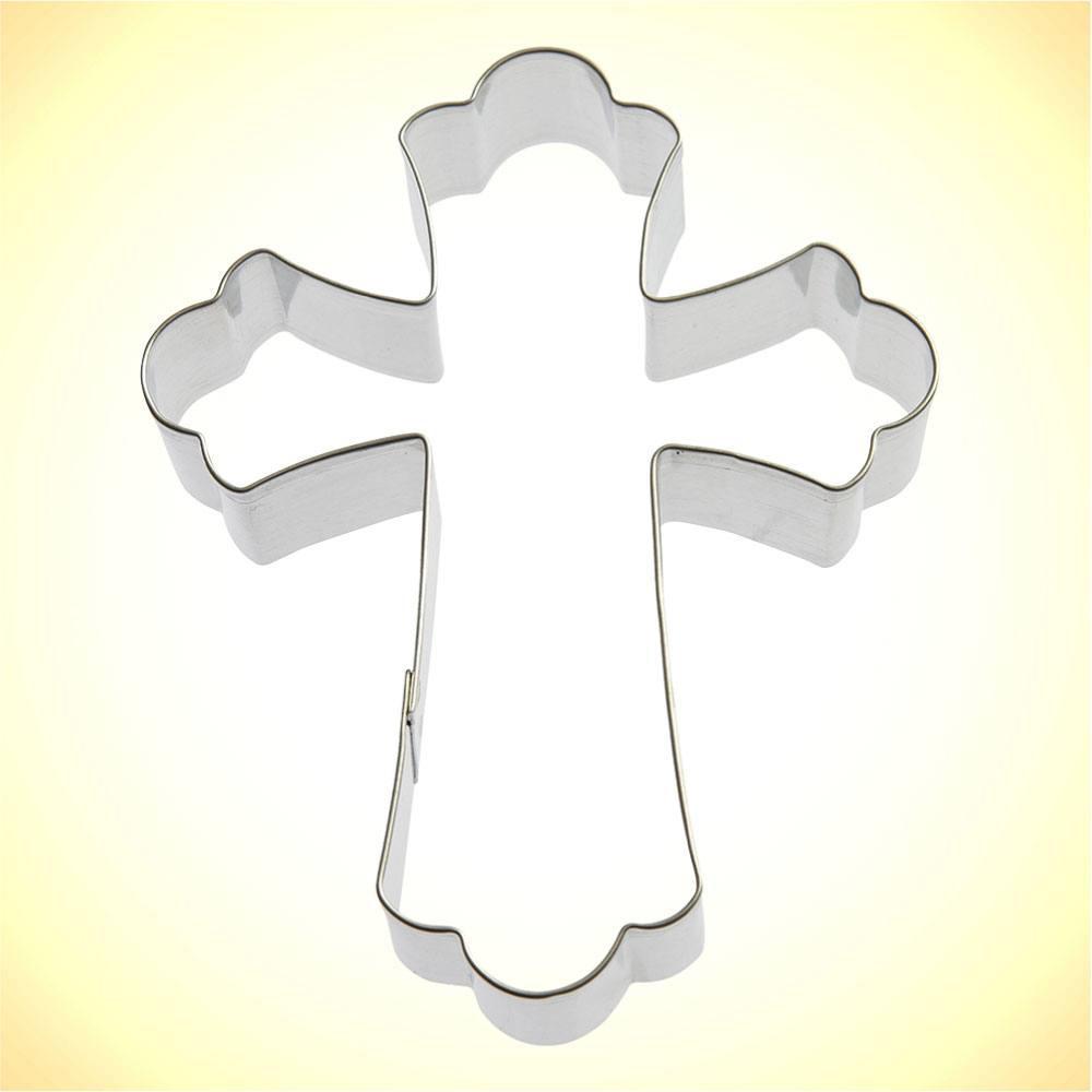 Cross - Fancy - Cookie Cutter - 5"