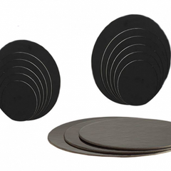 Cake Circle - 10" Black Die Cut