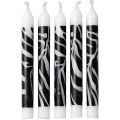 Zebra Print Candle