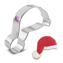 Santa Hat Cookie Cutter 4 1/4"