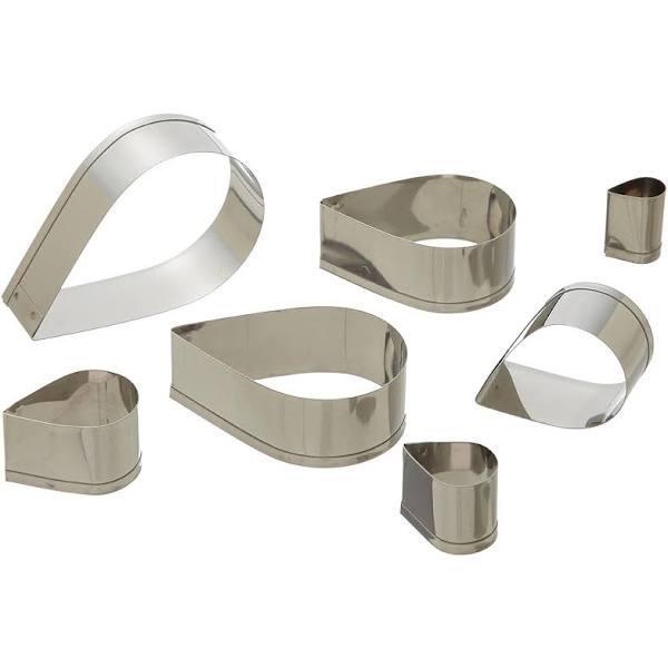  Ateco Food, 8 Round Cutter, Silver: Cookie Cutters