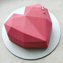 Silicone Diamond Heart