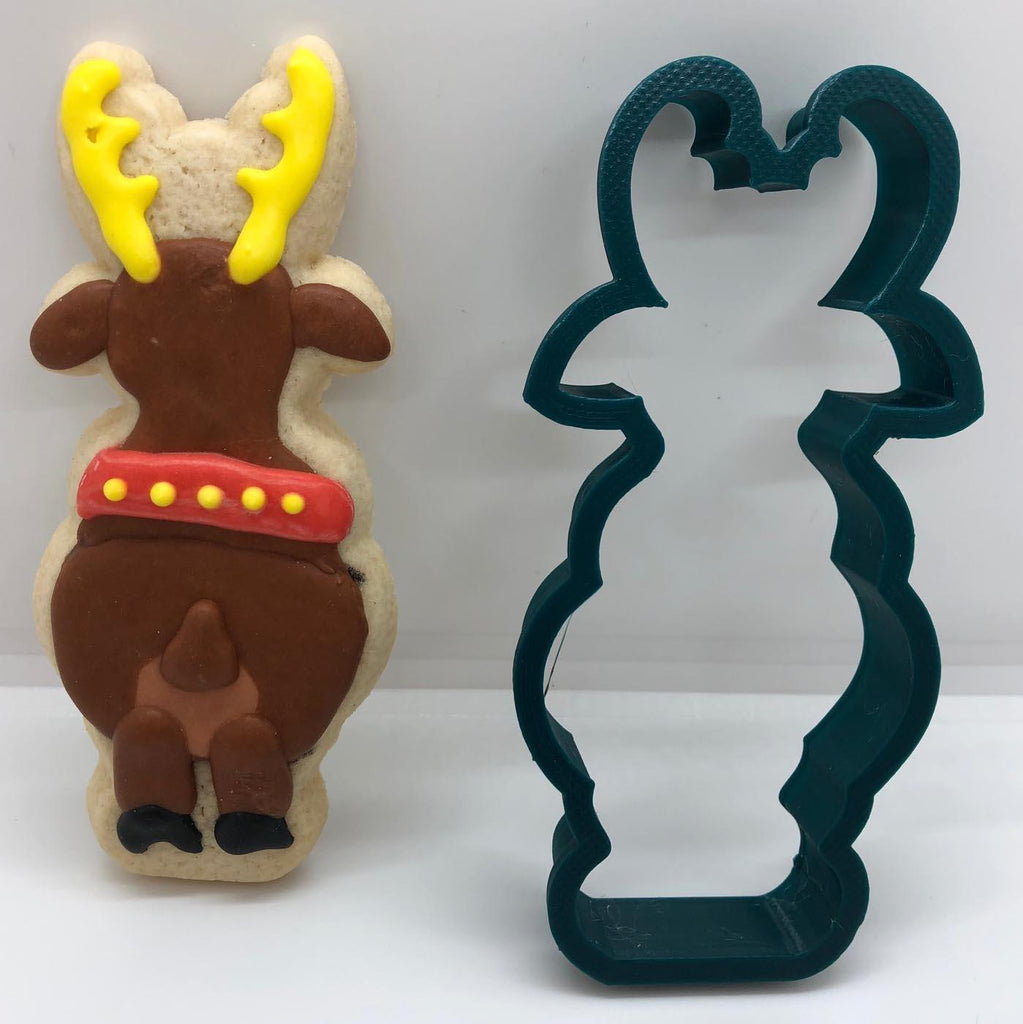 Reindeer - Rear View  Cookie Cutter
