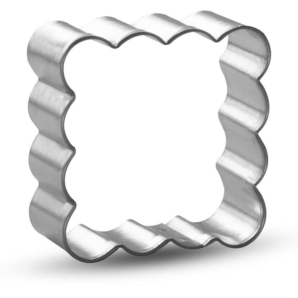 Mini-Square Fluted Cookie Cutter - 1.5"