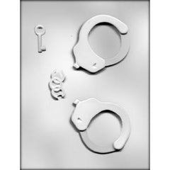 3D Handcuffs Chocolate Mold - 3 3/4"