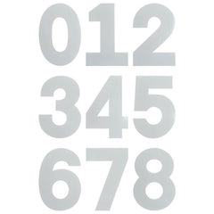 Numeral Cutting Guides - Single Number  7.70" x 11.40" x 0.10"