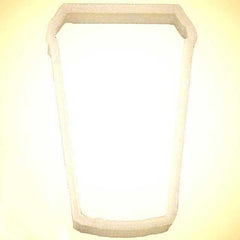 Latte Tall Cup Cookie Cutter - 4" - Plastic