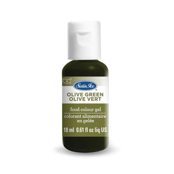Olive Green Gel Paste Color - .61oz
