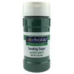 Sanding Sugar - Garden Green - 4oz - 6ct. - Bulk
