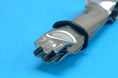 Crimper Triple Scallop Closed Plain 3/4