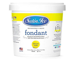 Satin Ice Yellow Vanilla Fondant - 2lb