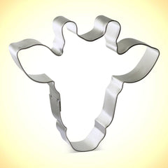 Giraffe Face Cookie Cutter- 4.25"