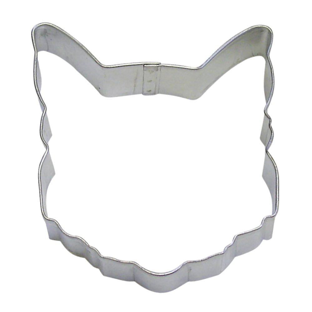 Cat Face Cookie Cutter - 3.75 in