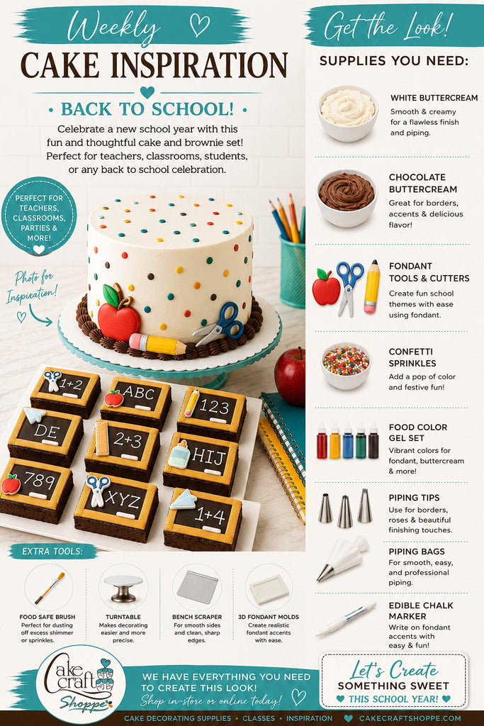 Cake Inspiration - Back to School