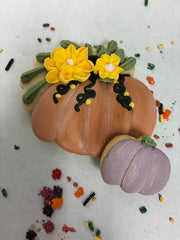 Mini-Series:  Pumpkin Patch Cookie Class Royal Icing - October 25th 11:00 to 2:00pm