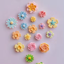 Mini Floral Silicone Molds