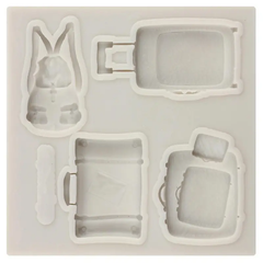 3D Bag Suitcase Silicone Molds