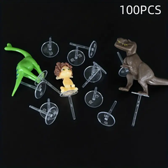 Mini Cake Topper Holder for Cake Decorations - 4pc set