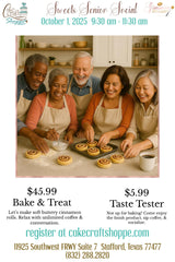 Sweet Senior Social - September 3rd - $45.99  or  $5.99 - 9:30 to 11:30