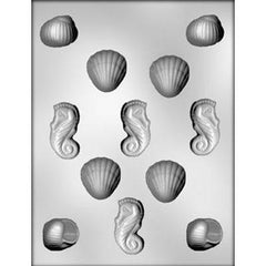 3D Shell Asst. Chocolate Mold