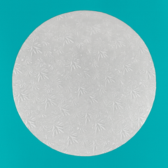 Cake Drum - 6" rd Silver - 12ct - Bulk