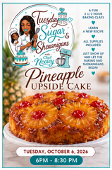 Tuesday Sugar & Shenanigans Workshop - 6:00 to 8:30pm