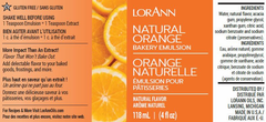 ORANGE BAKERY EMULSION - 6ct - Bulk