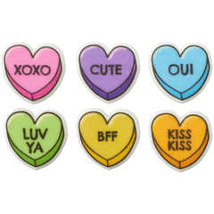 Candy Hearts Sugars 12ct