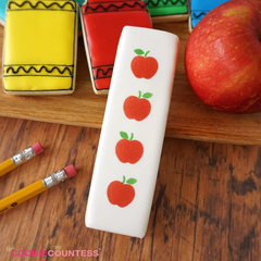 Cookie Stick Stencil - Apples