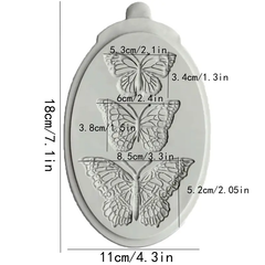 Elegant Butterflies Silicone Mould