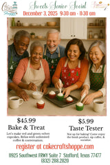 Sweet Senior Social - September 3rd - $45.99  or  $5.99 - 9:30 to 11:30