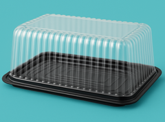 Plastic - 1/2 Sheet Dome - 6ct or 12ct