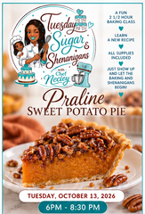 Tuesday Sugar & Shenanigans Workshop - 6:00 to 8:30pm