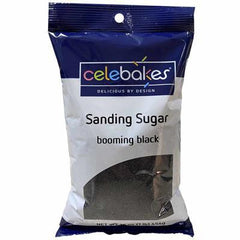 Sanding Sugar - Booming Black - 16 oz. Bulk