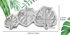 Tropical Leaf Silicone Mold