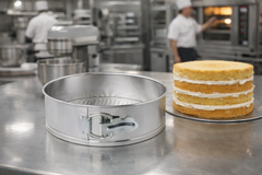 Springform Cake Pan - 8" Non-Stick Aluminized Steel
