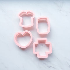 MINI NURSE COOKIE CUTTER SET