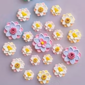 Mini Floral Silicone Molds