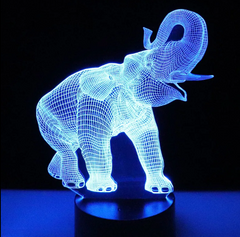 Elephant Elumination for Cake