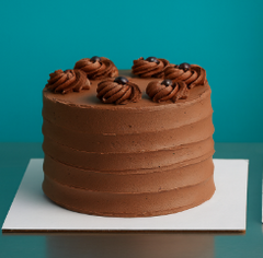 Cake Board - 16" x 16" White Corrugated Square Single