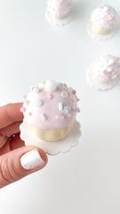 Cake Pop Boards, White Scalloped Edge