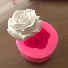 Rose Pendant Silicone Mold,